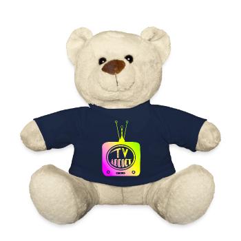 TV Addict - Teddy Bear - french navy - Front