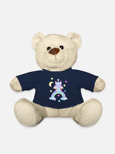 Chauve-souris Enfants Enfant Bébé Chauves-souris - Nounours - bleu marine