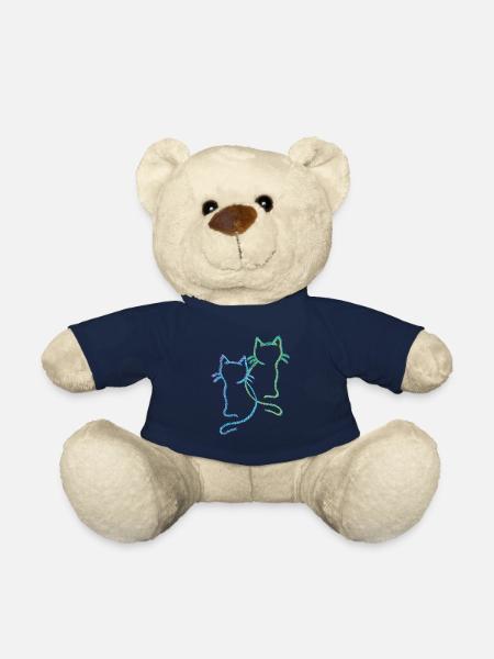 Katzen Katze Kätzchen - Teddy - French Navy