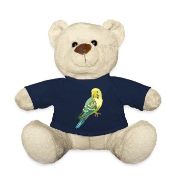 Budgerigar - Teddy Bear - french navy - Front