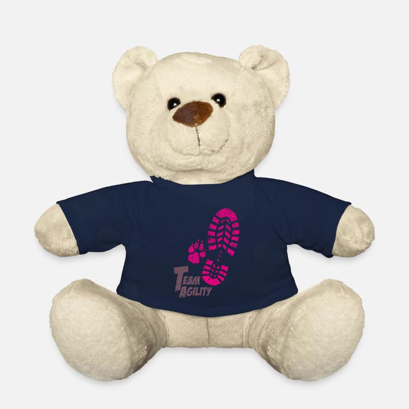 Team Agility pink - Teddy - French Navy