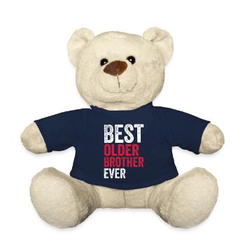 meilleur frère aîné - Nounours - bleu marine - Devant