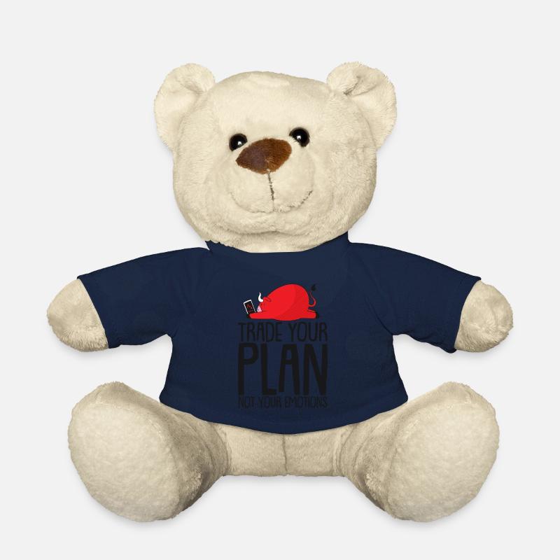 Trading trader trade - Nounours - bleu marine