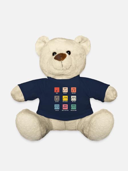 Compositeurs classiques, compositeurs, musique - Nounours - bleu marine