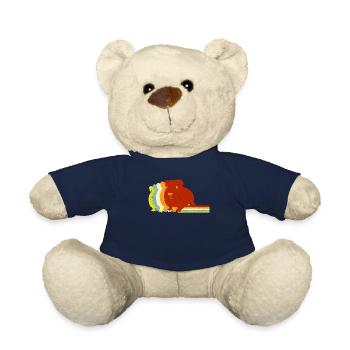 Guinea pig, guinea pig - Teddy Bear - french navy - Front