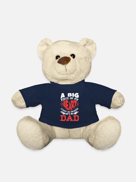 La paix de mon cœur est au ciel, Papa en deuil - Nounours - bleu marine