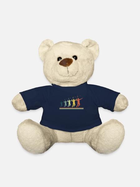Badminton, Badminton -Spieler - Teddy - French Navy