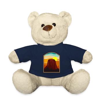 Devils Tower National Monument - Teddy Bear - french navy - Front