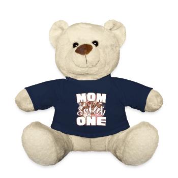 Mama of the sweet - Teddy Bear - french navy - Front
