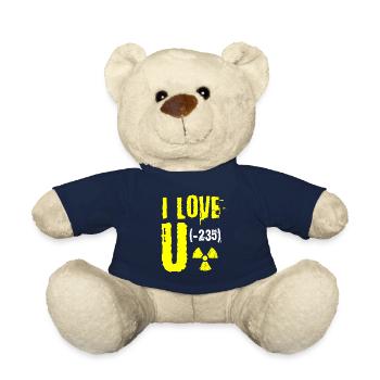 Ingénieur nucléaire, Sciences nucléaires, Science - Nounours - bleu marine - Devant