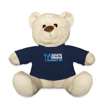 Anesthesiologist, Anesthesiology - Teddy Bear - french navy - Front