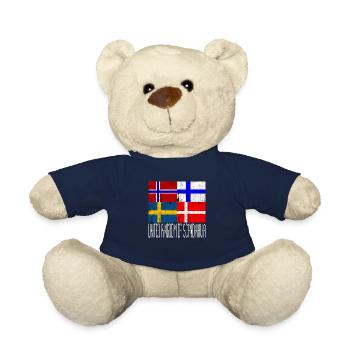 Scandinavia United - Nounours - bleu marine - Devant