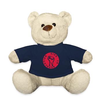 1 colors - Viva la Revolution - Working Class - Nounours - bleu marine - Devant