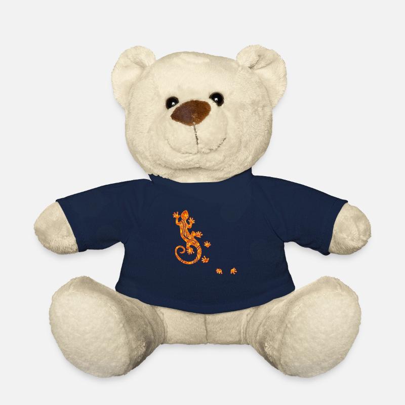 Running Gecko Fire - Teddy Bear - french navy