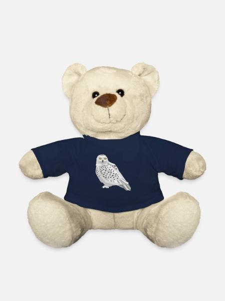 owl - Teddy Bear - french navy