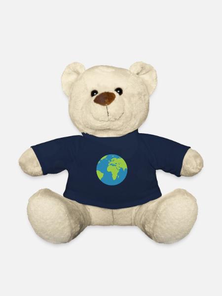monde - Nounours - bleu marine