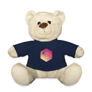 cube - Teddy Bear - french navy - Front