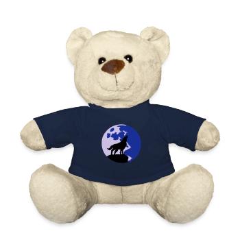 Wolf und Vollmond - Teddy - French Navy - Vorne