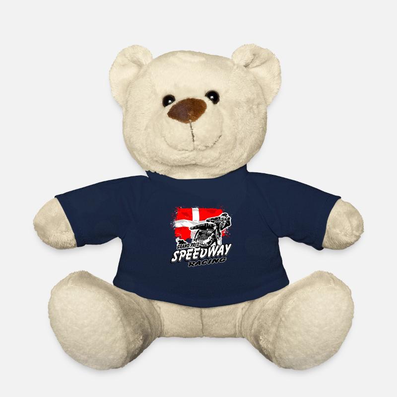 Speedway - Denmark Flag - Teddy - French Navy