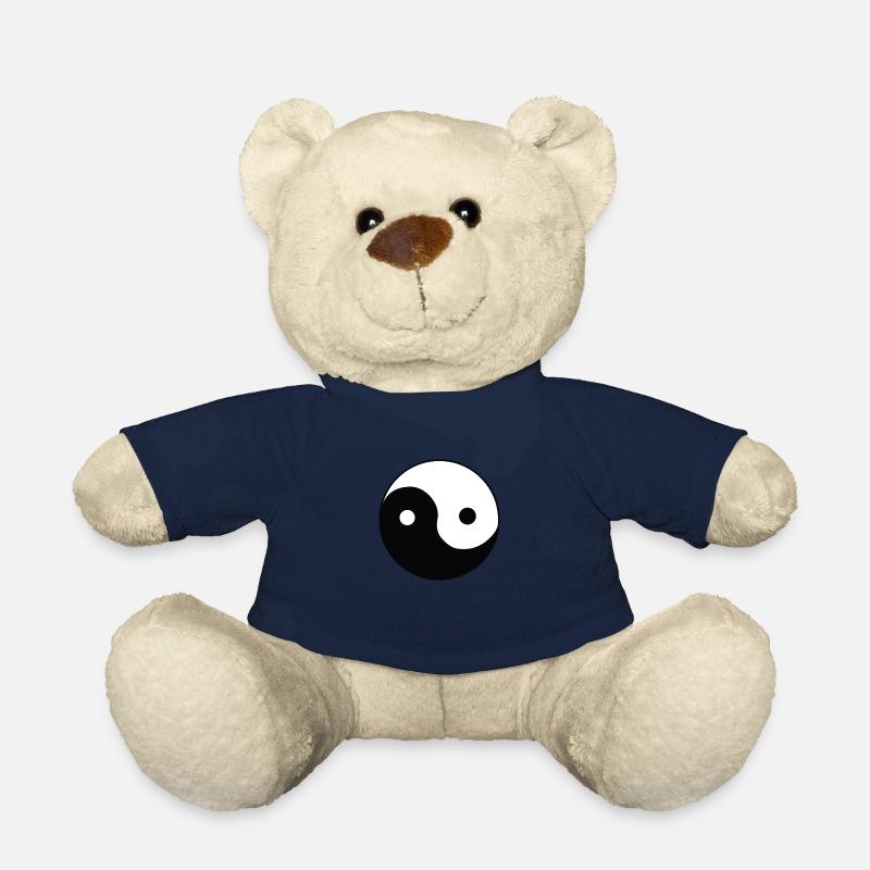 Ying und Yang in Schwarz-Weiß - Teddy - French Navy
