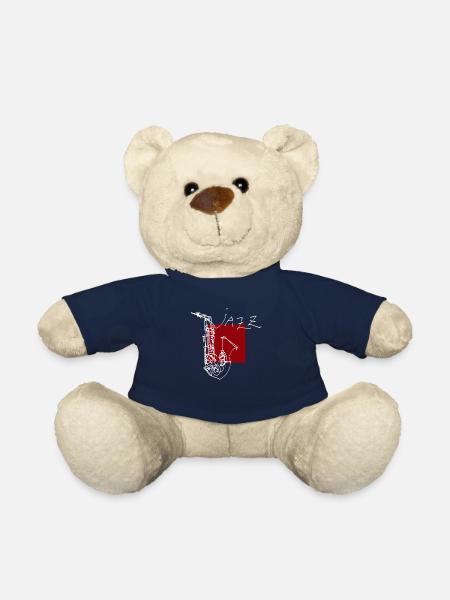 Jazz Saxo 1 - Nounours - bleu marine