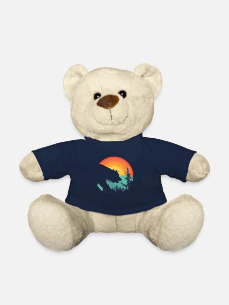 un Ours - Nounours - bleu marine