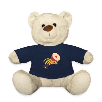Meat - Teddy Bear - french navy - Front