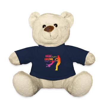 Vater und Tochter - Teddy - French Navy - Vorne