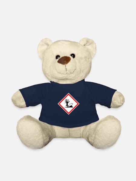 Environmentally Hazardous, Dangerous For The Enviroment - Teddy Bear - french navy