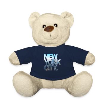 Ville de New York - Nounours - bleu marine - Devant