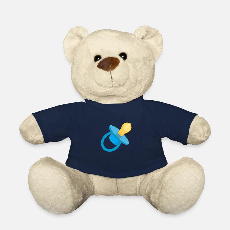 Sucette bleu - Sucette bébé - Sucette - Nounours - bleu marine