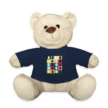 Patchwork-Schafe - Teddy - French Navy - Vorne