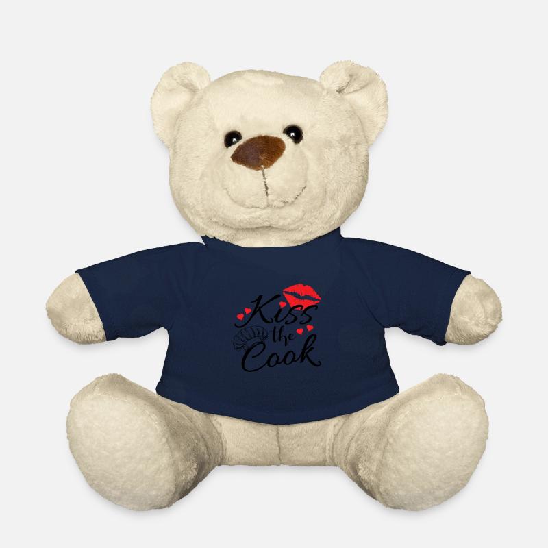 Embrassez le cuisinier - Nounours - bleu marine