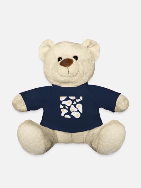 Fried eggs - Teddy Bear - french navy