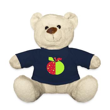 Apple - Teddy Bear - french navy - Front