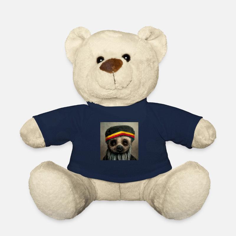 Paresseux rasta - Nounours - bleu marine