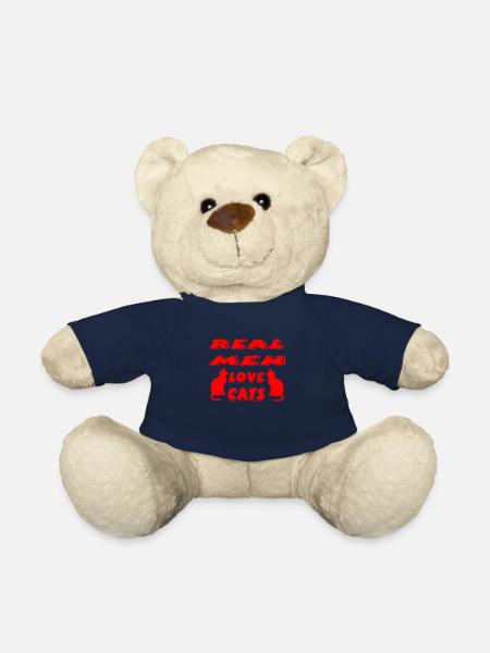 Chat - Nounours - bleu marine