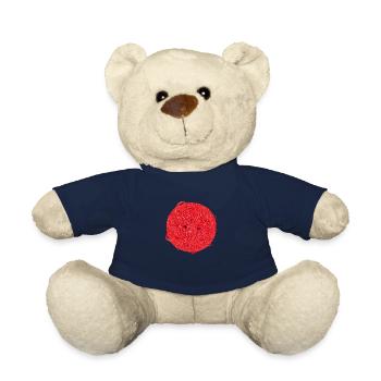Taches et éruptions d’étoiles naines rouges du système solaire - Nounours - bleu marine - Devant