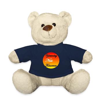 Sunset Sunrise Gift Gift Idea Sun - Teddy Bear - french navy - Front