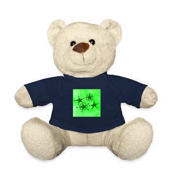 4 ÉTOILES VERT SOURIANT - Nounours - bleu marine - Devant