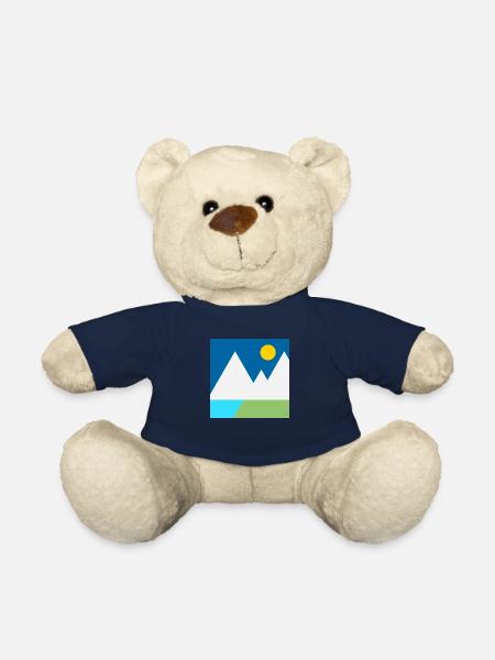 Mountain Range - Teddy Bear - french navy