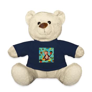 Fruchtrausch Affe - Teddy - French Navy - Vorne