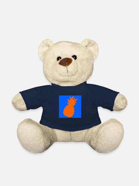Pineapple Logo - Teddy Bear - french navy