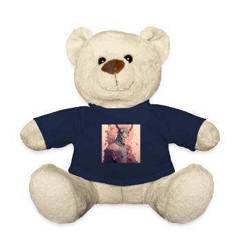 in harmony with nature Nature spirit - Teddy Bear - french navy - Front