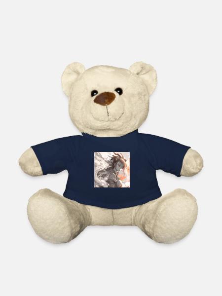 Pastel animé sasuké - Nounours - bleu marine