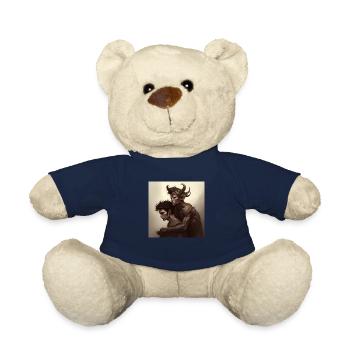 Possessed by the devil - Teddy Bear - french navy - Front