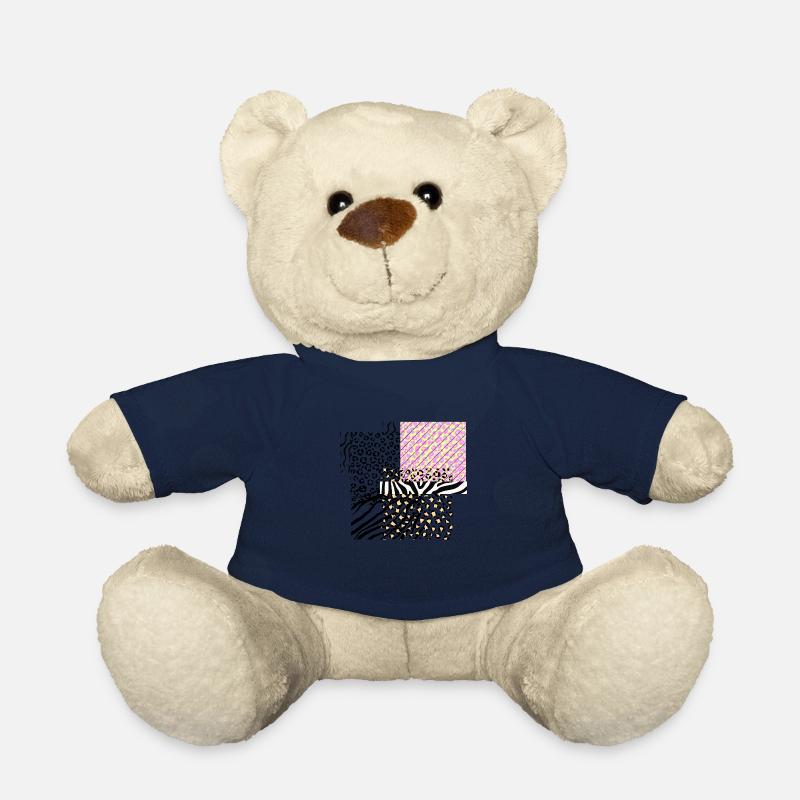 Leopard Zebra Illustration - Teddy - French Navy