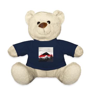 Magical Mount Fuji - Teddy Bear - french navy - Front