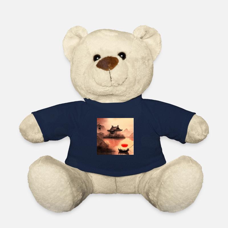 Japan Wunderschönes Kunstwerk-Design - Teddy - French Navy