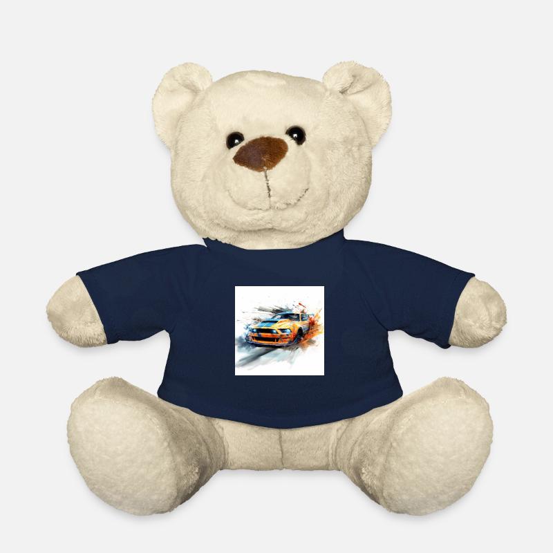 Need for speed gaming art, orange - Teddy - French Navy